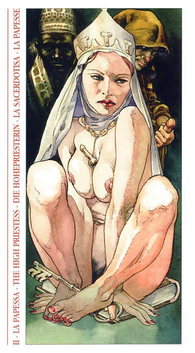 Carte da gioco erotiche 13 - tarocco decamerone
 #16923965