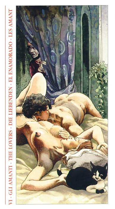 Erotische Spielkarten 13 - Tarot Decamerone #16923987