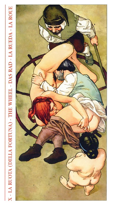 Erotic Playing Cards 13 - Tarot Decamerone #16924010