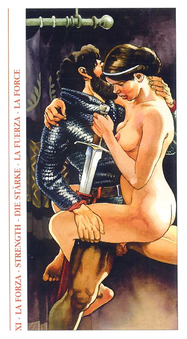 Erotic Playing Cards 13 - Tarot Decamerone #16924016