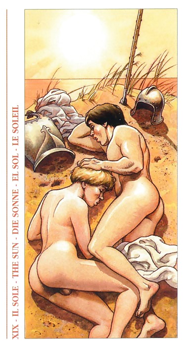 Erotic Playing Cards 13 - Tarot Decamerone #16924065