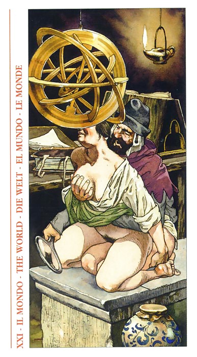 Erotic Playing Cards 13 - Tarot Decamerone #16924079