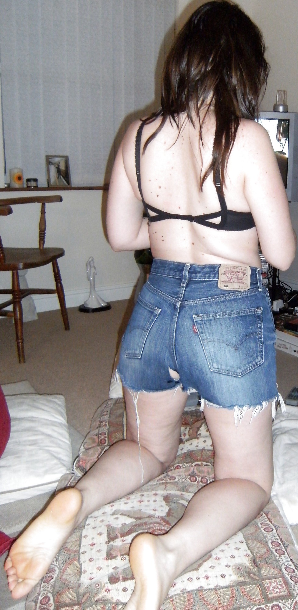 Einige Mehr über Einen Glücklichen Mädchen In Jeans #9662932