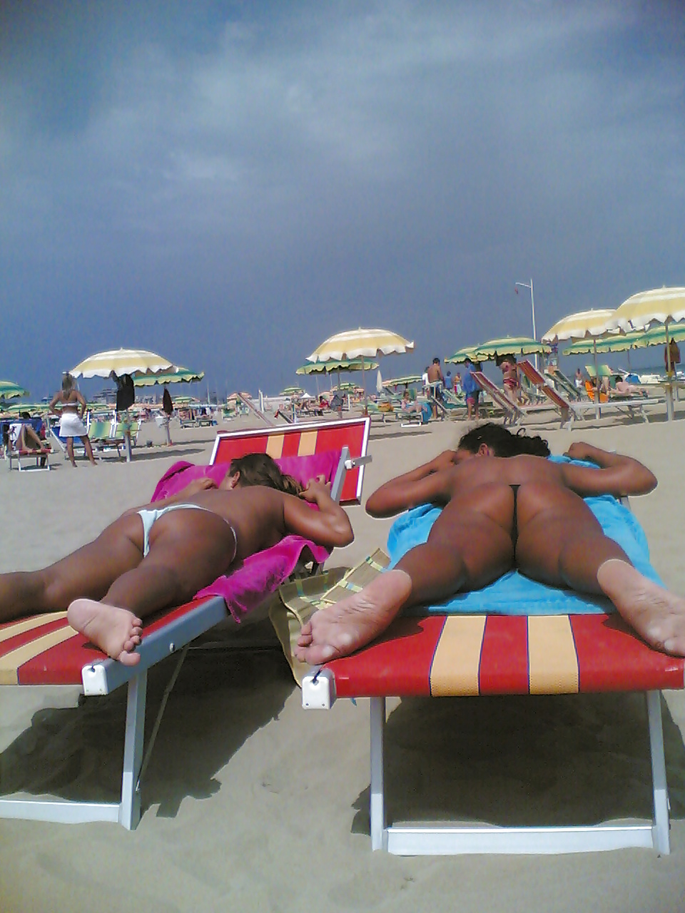 Italian tan ass on the beach #8195782