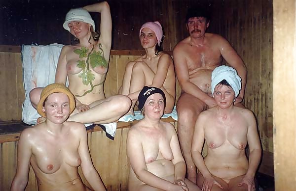Naked in the sauna. #3267706