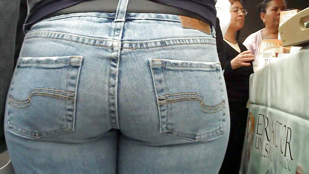Cum on look at nice big ass in butt tight jeans #3639028