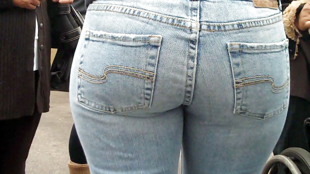 Cum on look at nice big ass in butt tight jeans #3639147