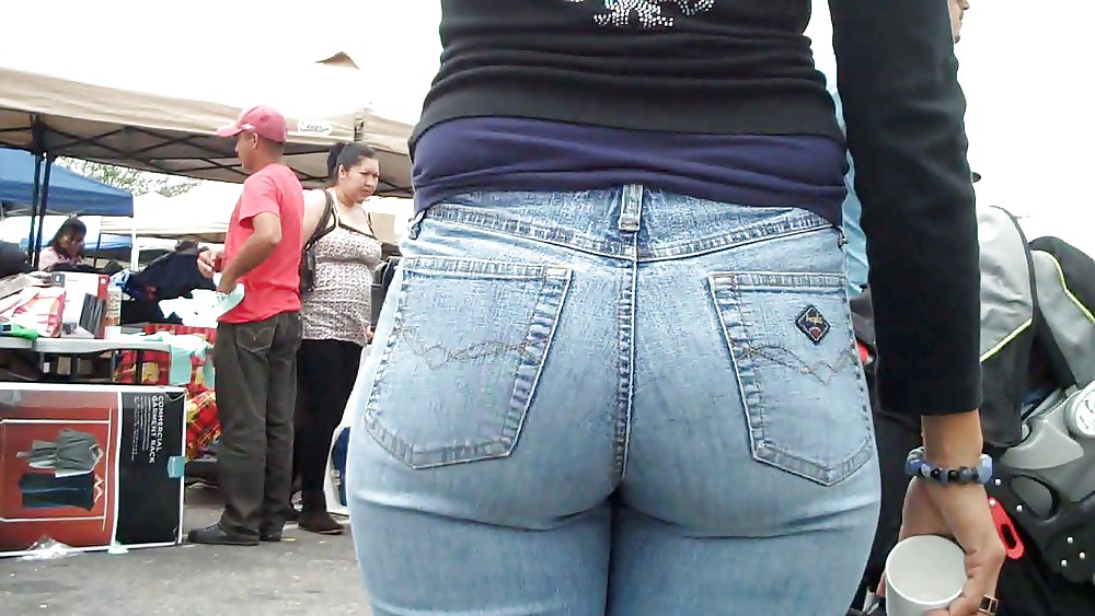 Cum on look at nice big ass in butt tight jeans #3639388