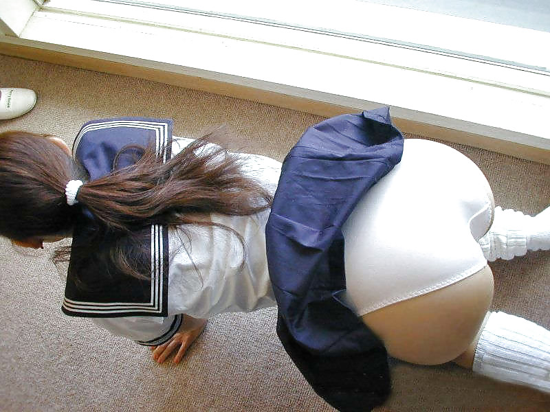 Asain Schoolgirl Panties #9895656