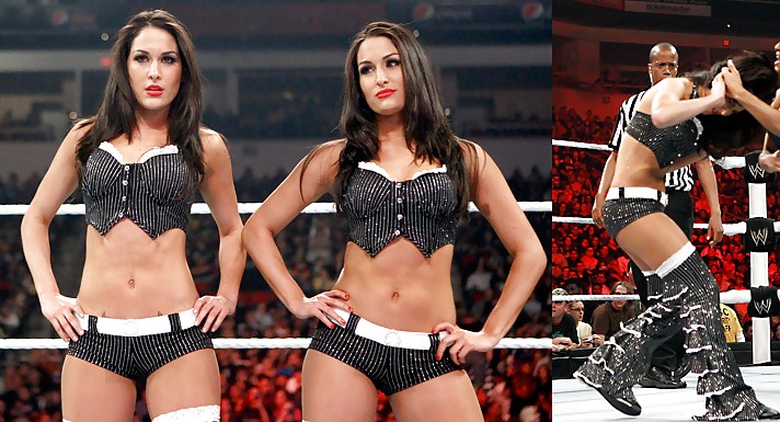 Bella Twins (Nikki and brie) WWE divas mega collection 2
 #18385495