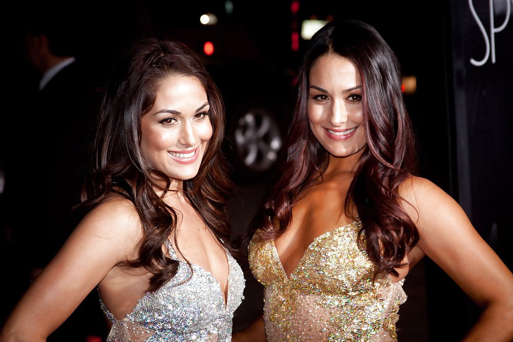 Bella Twins (Nikki and brie) WWE divas mega collection 2
 #18385844