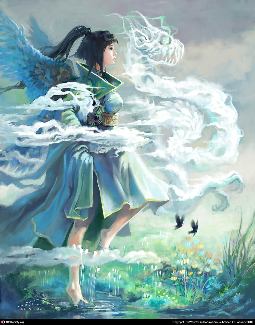 Drachen Kunst 2 #10366868