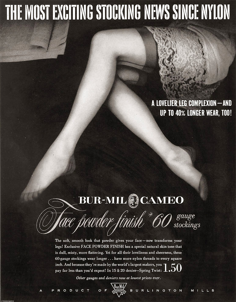 Vintage Stocking Ads - Gallery 1