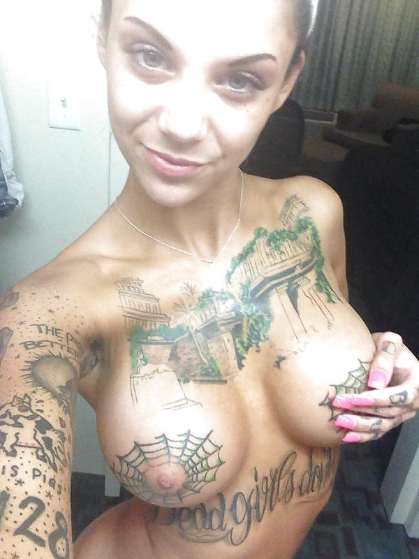 Tatoué Fille Babe -naked Et L'adolescence 2. #21886839