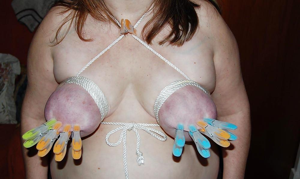 Tied and used tits #15236523