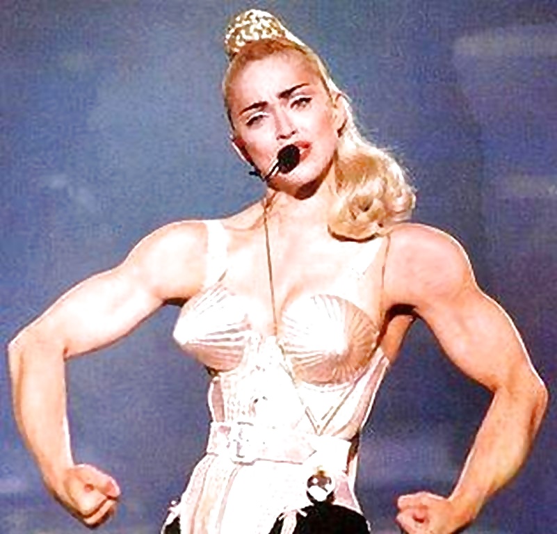 Fakes Muskuläre Madonna #18423654