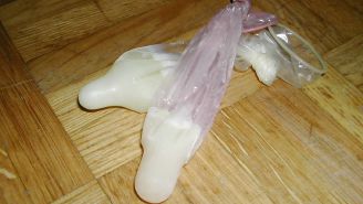 Mineau recommends best of Getting sperm from a condom from a sperm condom Getting