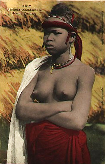 Vintage Afrikanischen Postkarten #7392485