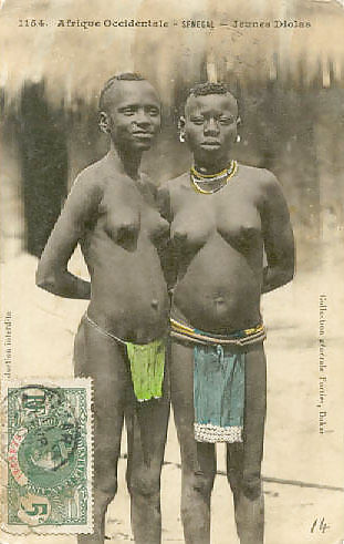 Vintage Afrikanischen Postkarten #7392520