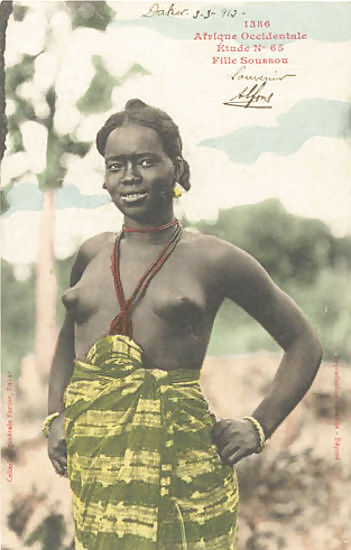 Vintage Afrikanischen Postkarten #7392528