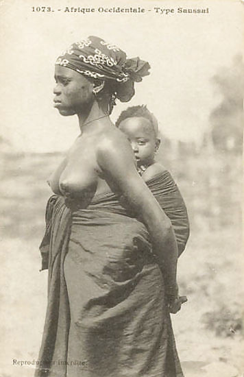 Vintage Afrikanischen Postkarten #7392615