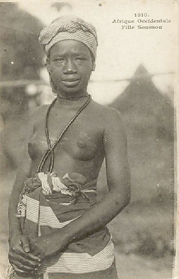 Vintage Afrikanischen Postkarten #7392624