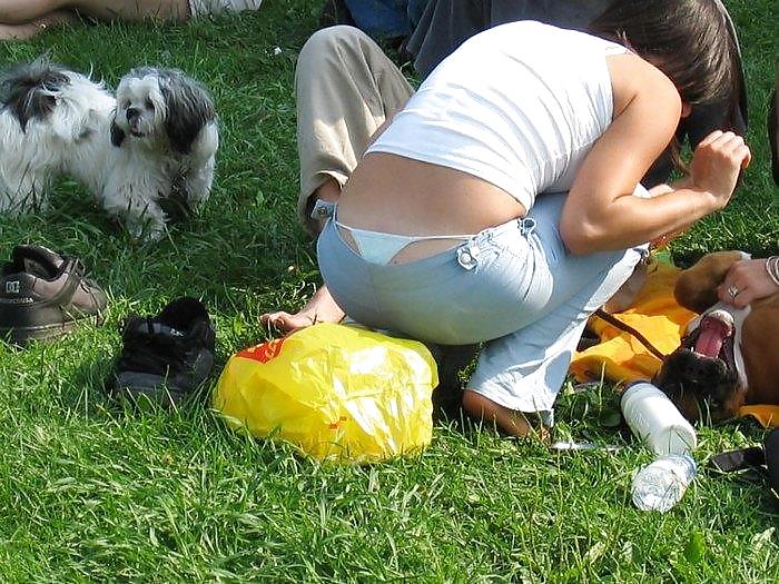 Visible Thongs in Public #4250066