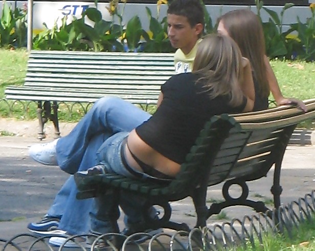 Visible Thongs in Public #4250131