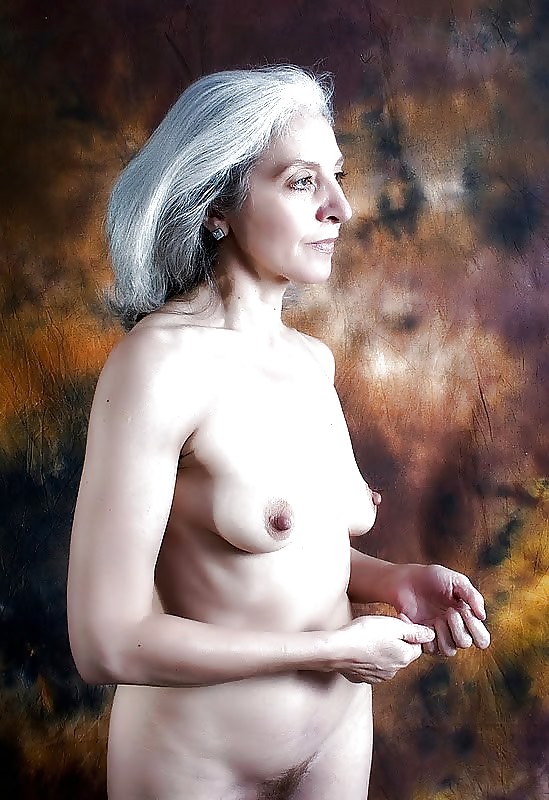 Sexy Silver Haired Mature Lady #16665865