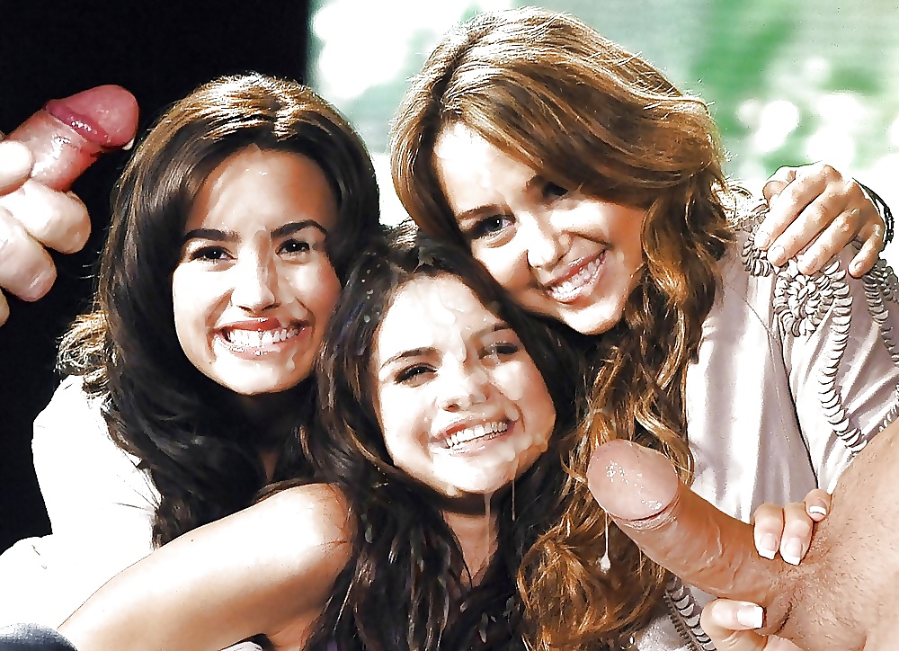 Miley And Selena And Demi #14786697