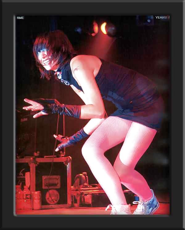 Horny Asian Karen O. of Yeah Yeah Yeahs rock band #9477783