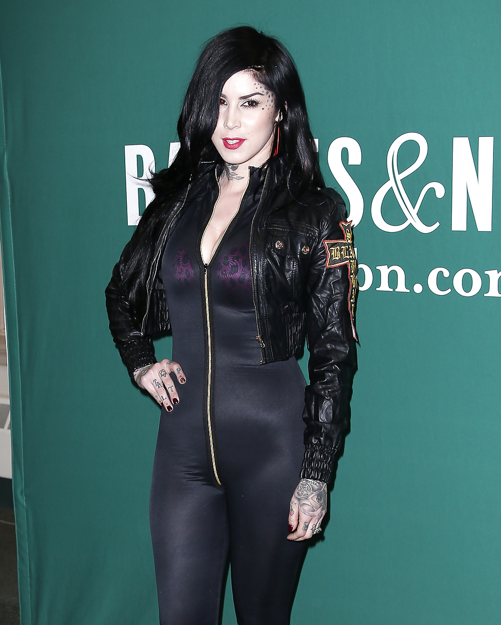 Kat Von D - Drachenberg in sexy Catsuit with Ass and Heels #19829683