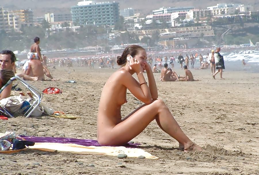 Nudist Seaside Fun