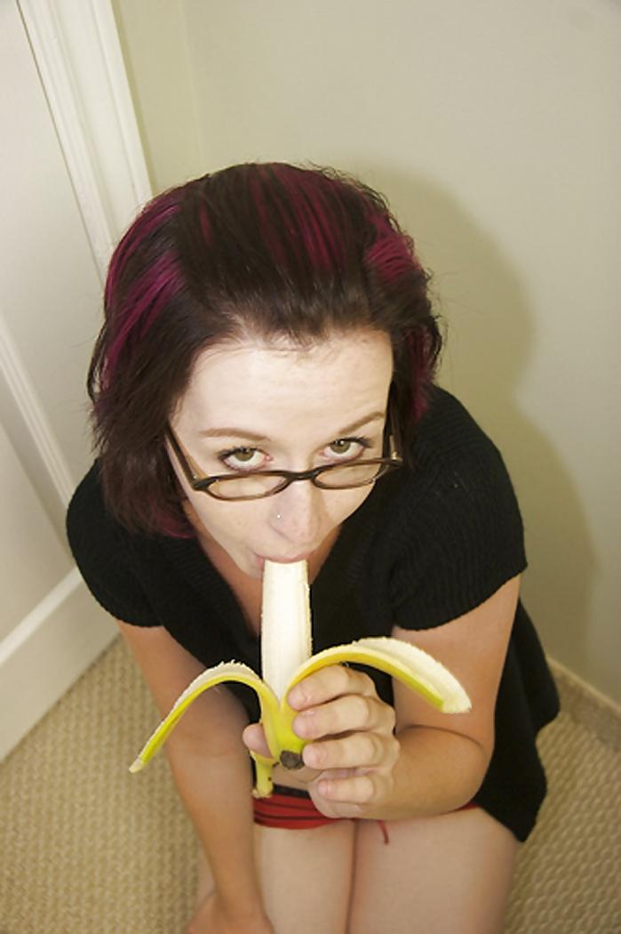 Banane Liebende Mädchen .... #4468879
