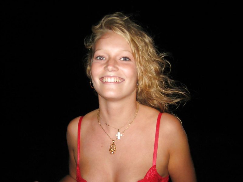Danish girl Freja outdoor in the night - N. C.  #11231718
