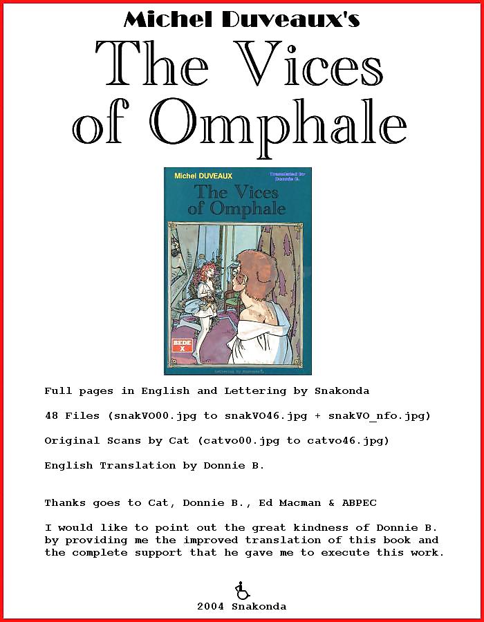 Michel Duveaux - The Vices of Omphale (ENG) #19579010