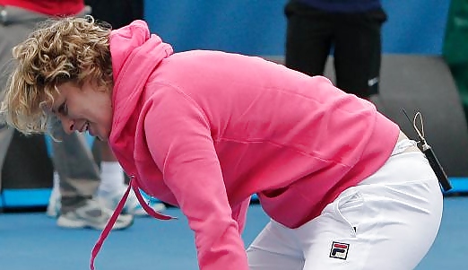 Kim Clijsters hot at Australian Open #7059043