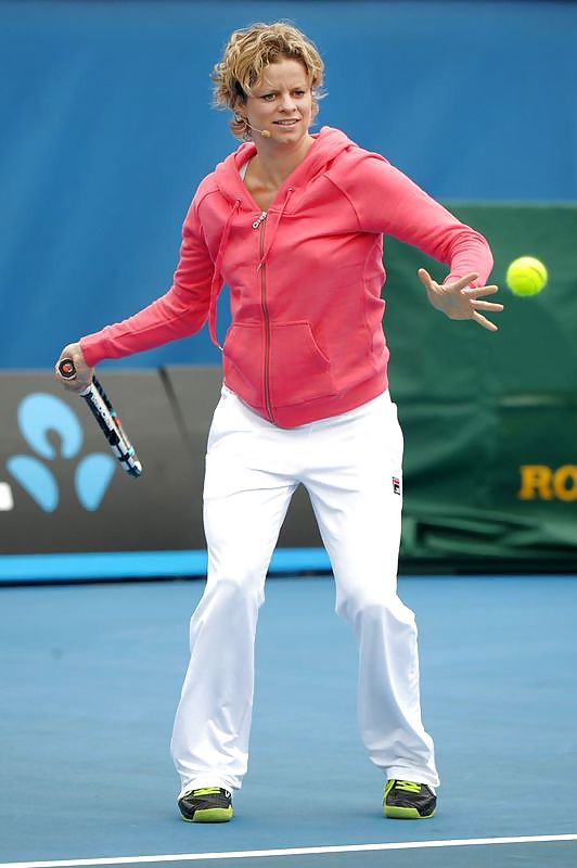 Kim Clijsters hot at Australian Open #7059048