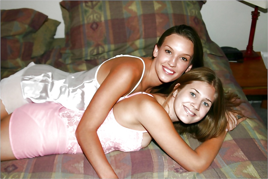 2 or more girls in Satin Nighties #19650533