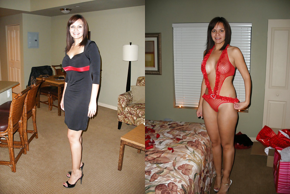 Hot ladies in black or red 02 #15407408