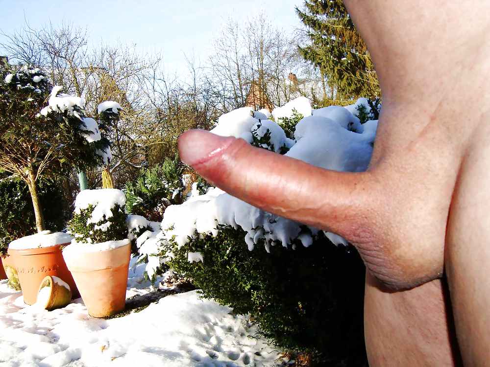 Fette latte im schnee
 #15334621