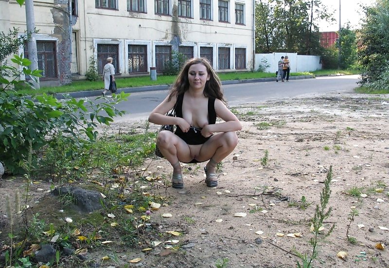 The Beauty of Amateur Russian Public Slut #16731692