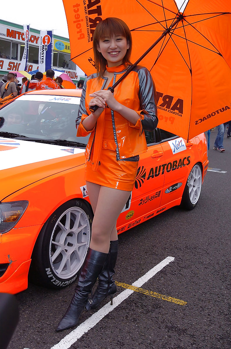 Japanische Grid-Girl-auf Der Strecke (2) #5761047