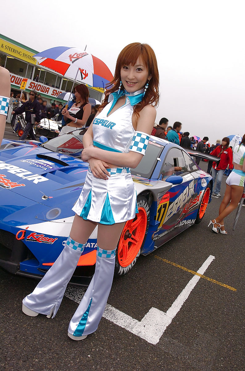 Japanische Grid-Girl-auf Der Strecke (2) #5761135