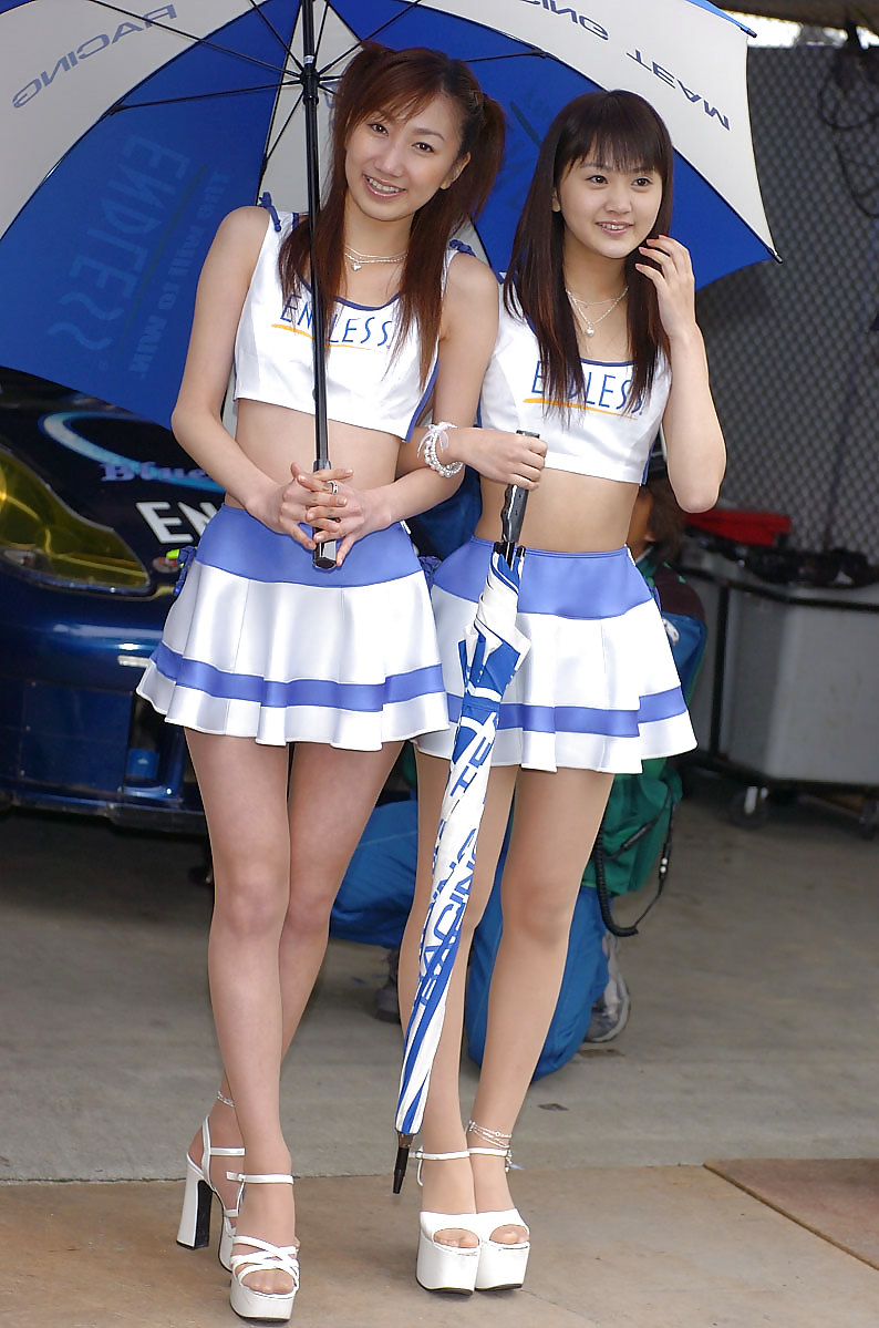 Japanische Grid-Girl-auf Der Strecke (2) #5761142