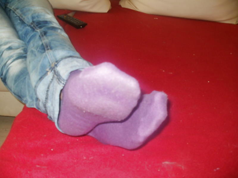Cutie with purple socks - N. C.  #16435356