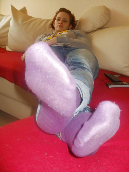 Cutie with purple socks - N. C.  #16435404