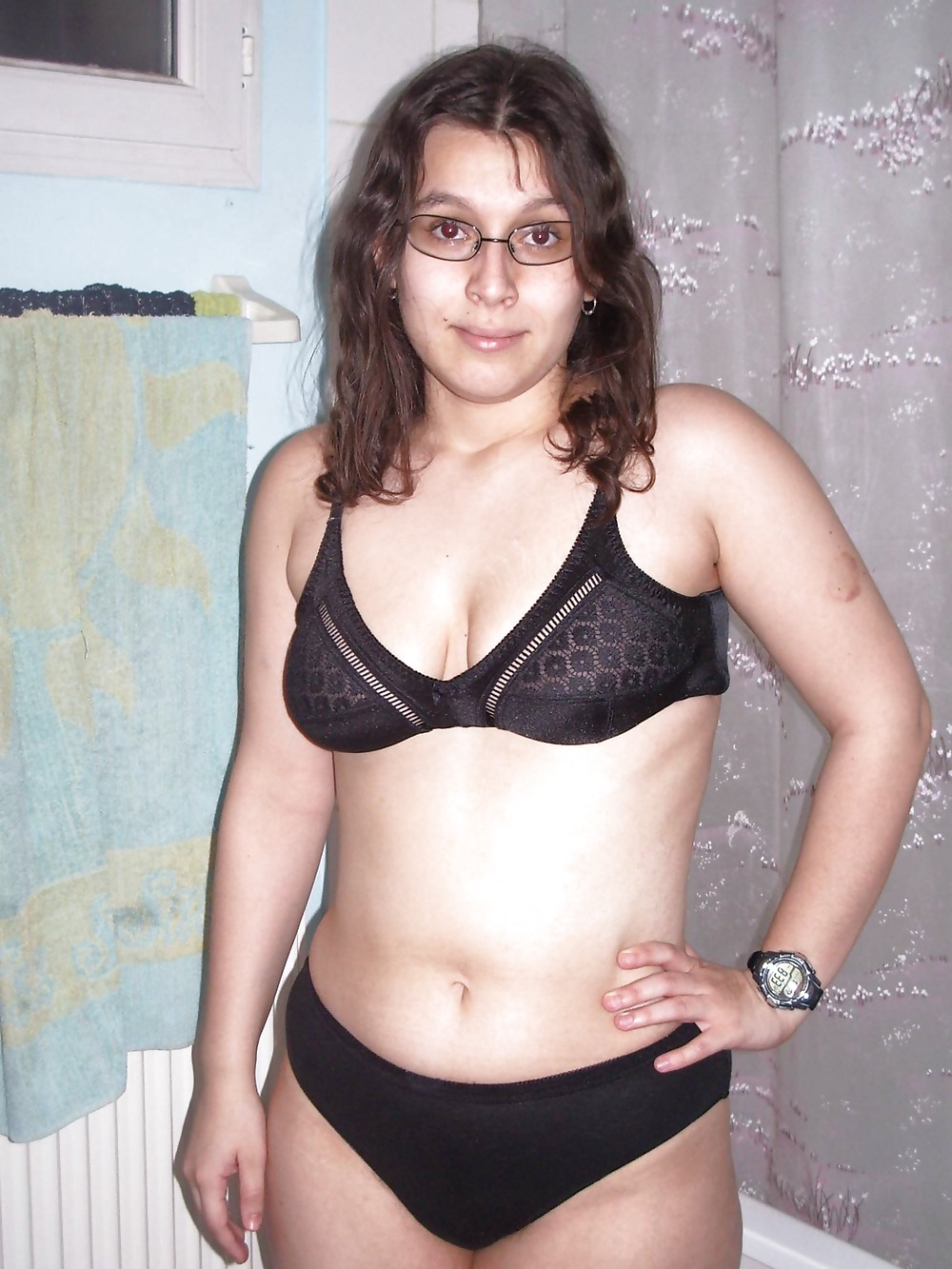 FRENCH CHUBBY TEEN POSING FOR HER BOYFRIEND #7554316