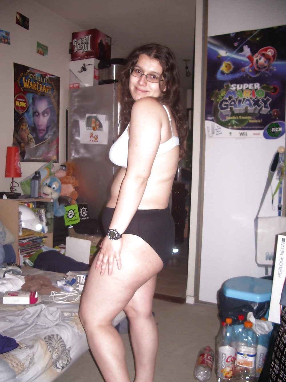 FRENCH CHUBBY TEEN POSING FOR HER BOYFRIEND #7554704