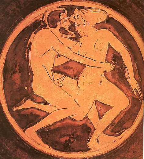 ギリシャのアンティーク陶器に描かれたヌードアート
 #5133069
